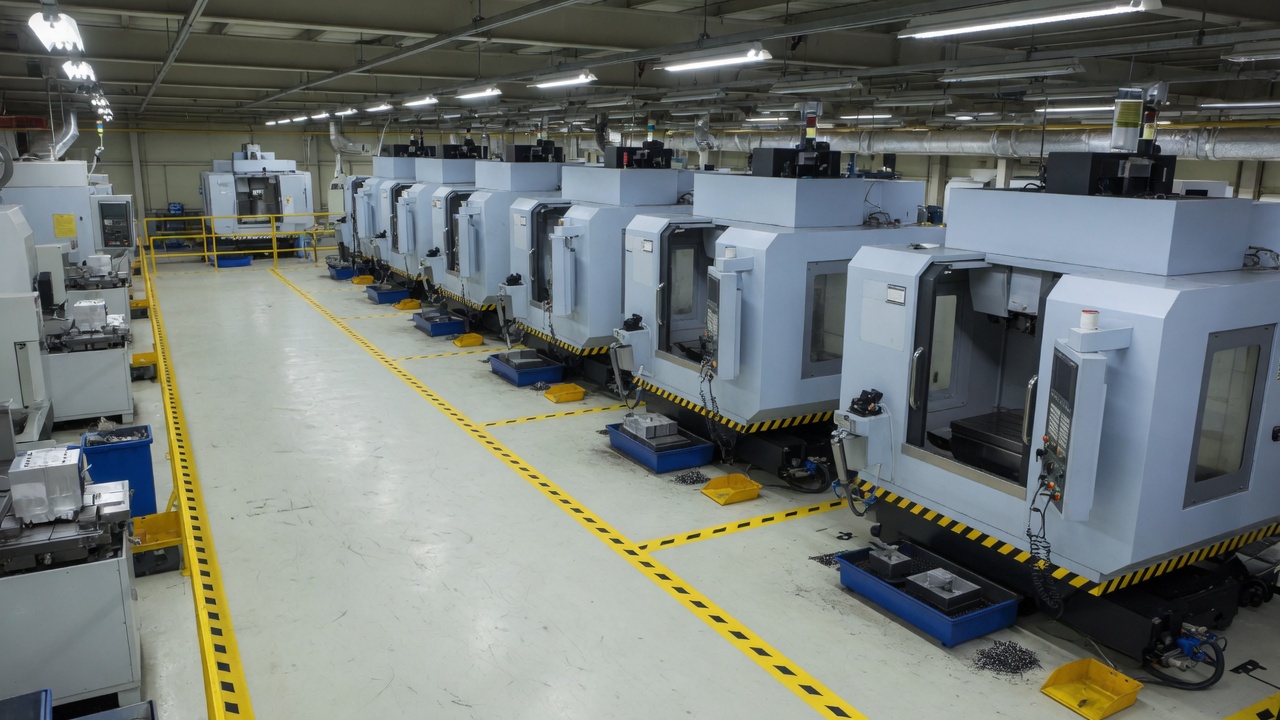 CNC 가공 라인